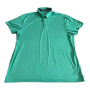 Members Mark Green Performance Polo, Size XXL